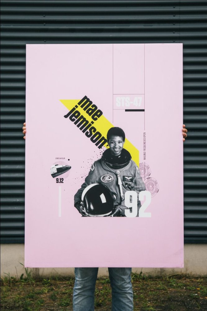 Volharding Morse code extract Unieke posters te koop tijdens de Poster Sale van Graphic Matter - Stappen  & Shoppen Breda